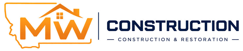 MW Construction logo - Billings Montana roofing and restoration contractor